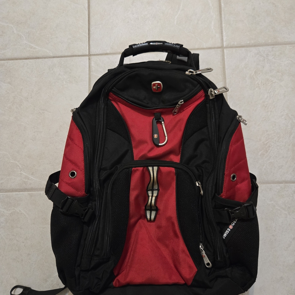 SwissGear Red and Black Men's Backpack